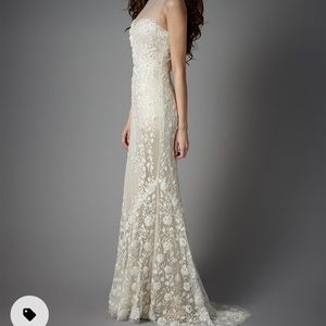 Catherine Deane Ashton Wedding Dress with Buttons